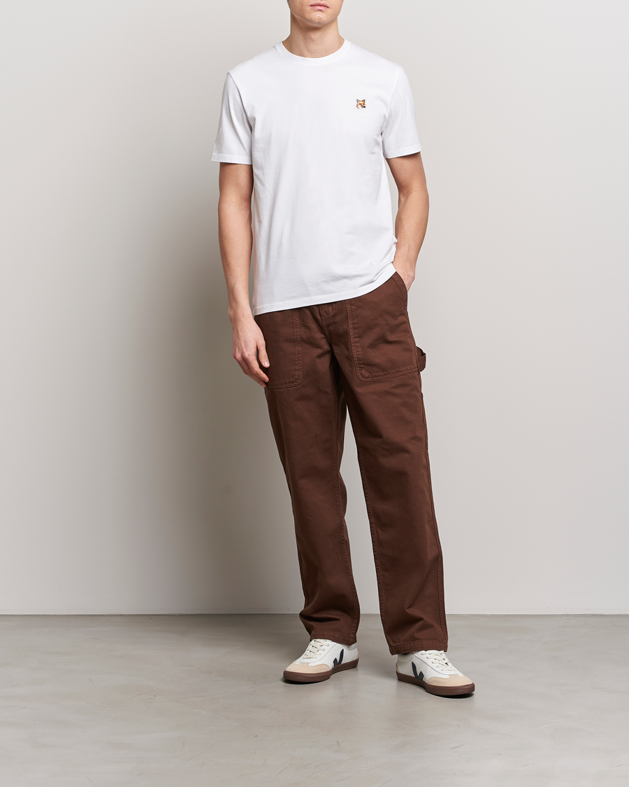 Hombres | Camisetas | Maison Kitsuné | Fox Head T-Shirt White