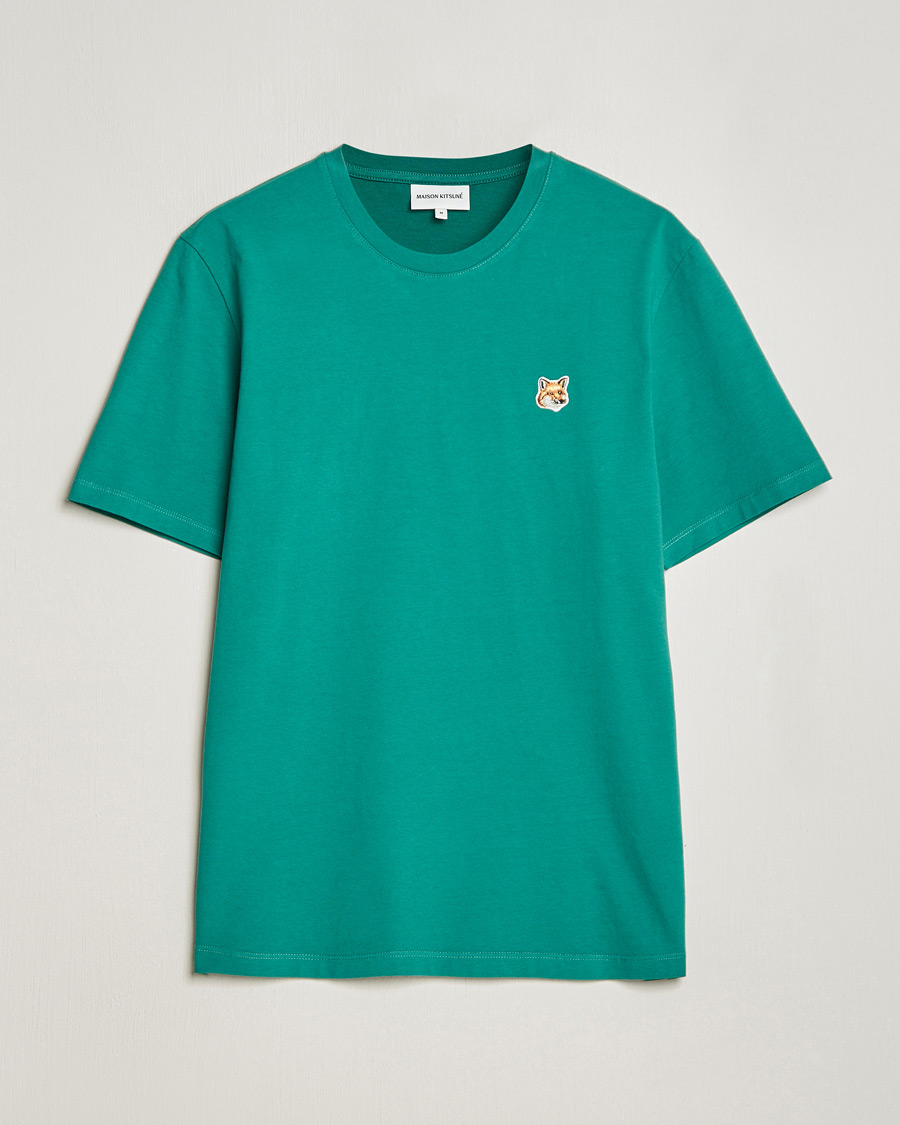 Hombres | Camisetas | Maison Kitsuné | Fox Head T-Shirt Pine Green