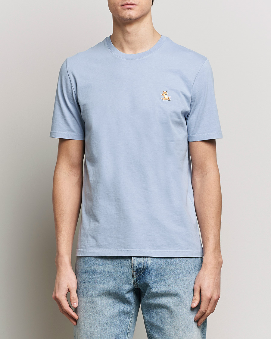 Hombres | Camisetas | Maison Kitsuné | Chillax Fox T-Shirt Beat Blue