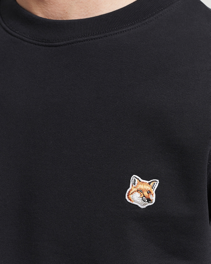 Hombres | Jerséis y prendas de punto | Maison Kitsuné | Fox Head Sweatshirt Black