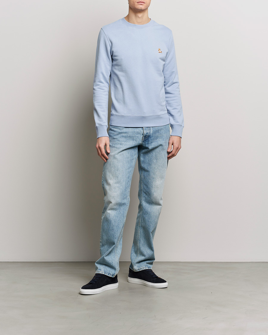 Hombres | Jerséis y prendas de punto | Maison Kitsuné | Chillax Fox Sweatshirt Beat Blue