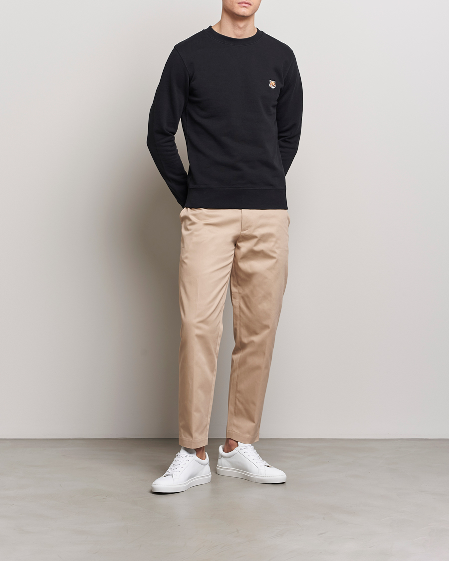 Hombres | Pantalones | Maison Kitsuné | Straight Chino Light Beige