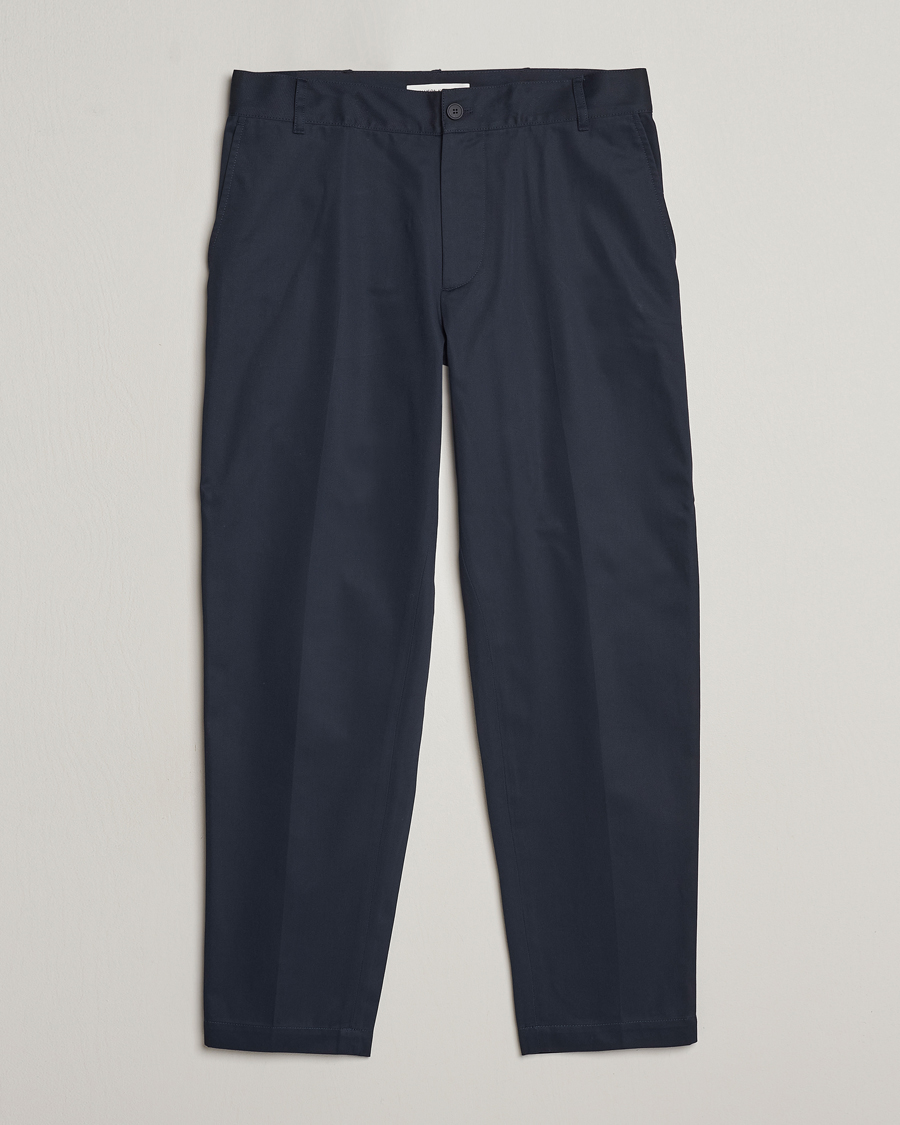 Hombres | Pantalones | Maison Kitsuné | Straight Chino Deep Navy