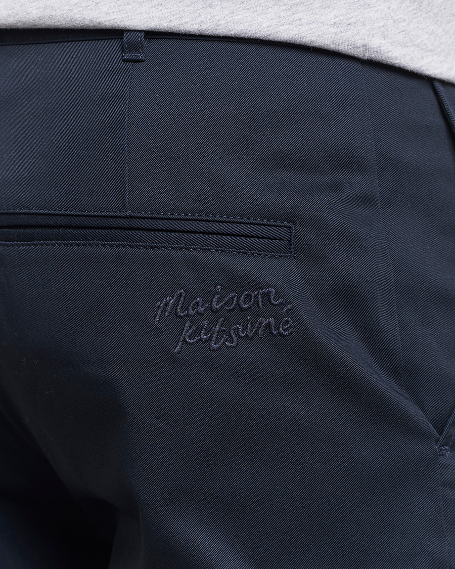 Hombres | Pantalones | Maison Kitsuné | Straight Chino Deep Navy