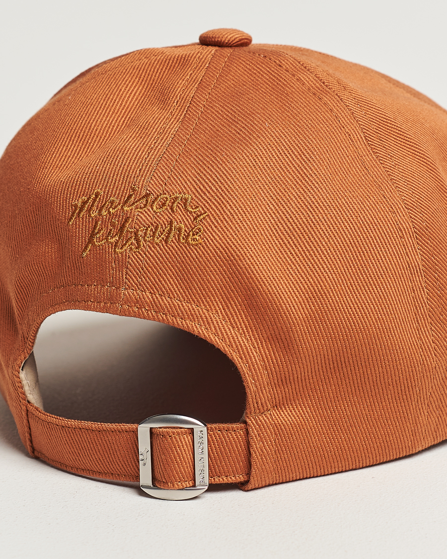Hombres | Maison Kitsuné Tonal Fox Cap Tobacco | Maison Kitsuné | Tonal Fox Cap Tobacco