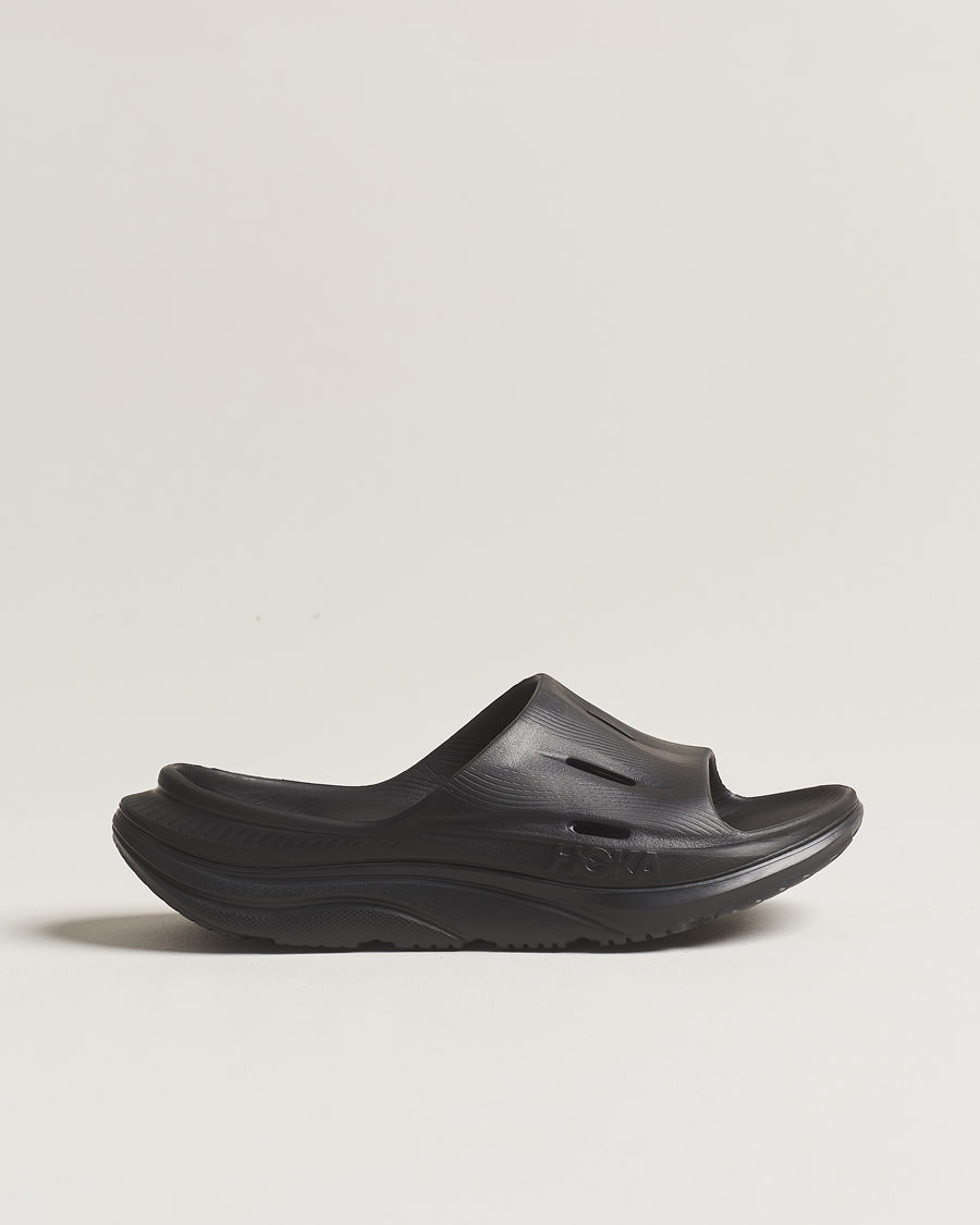 Hombres | Hoka Ora Recovery Slide 3 Black | Hoka | Ora Recovery Slide 3 Black