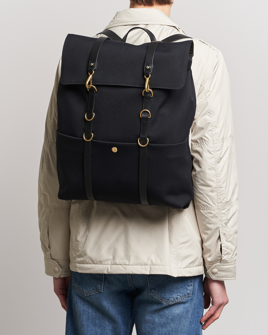 Hombres | Business & Beyond | Mismo | M/S Nylon Backpack Coal/Black