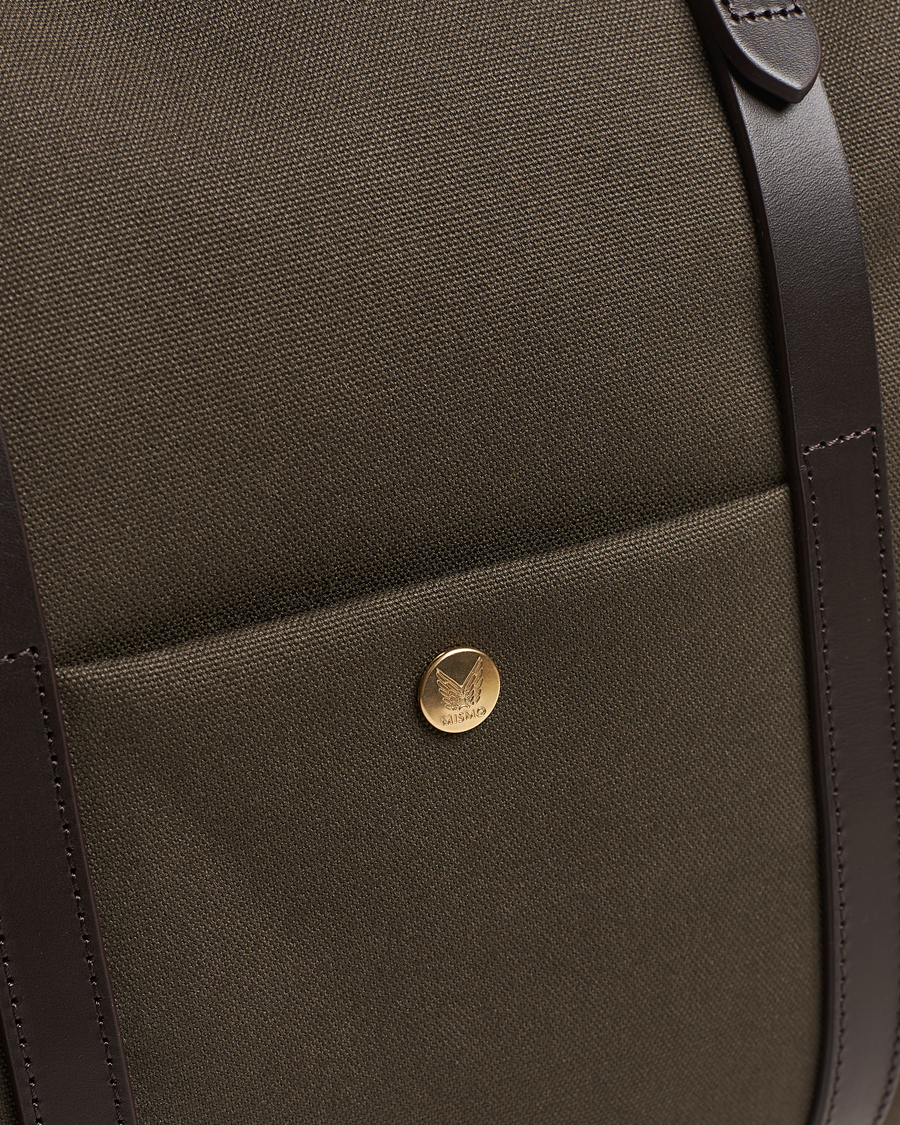 Hombres | Bolsos | Mismo | M/S Utility Canvas Duffle Bag Army/Dark Brown