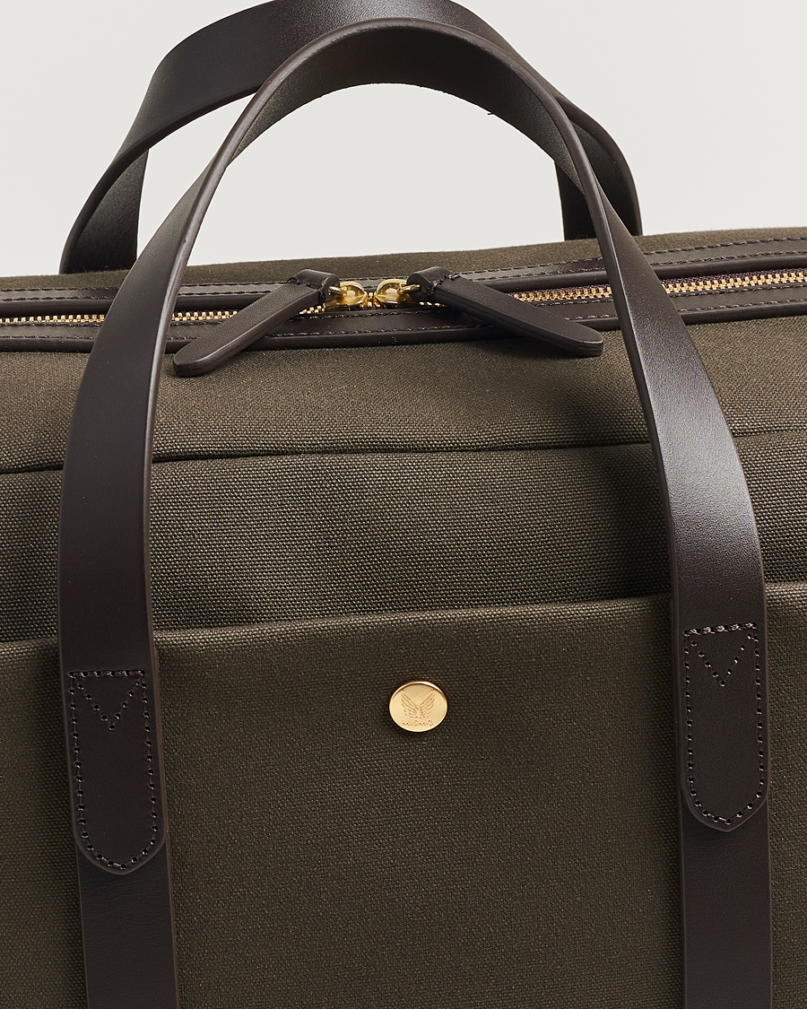 Hombres | Mismo M/S Advance Weekendbag Army/Dark Brown | Mismo | M/S Advance Weekendbag Army/Dark Brown