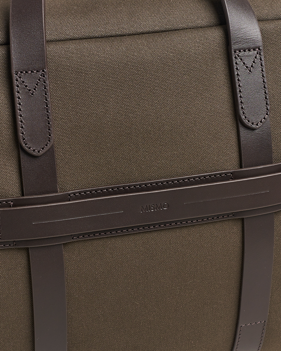 Hombres | Mismo M/S Advance Weekendbag Army/Dark Brown | Mismo | M/S Advance Weekendbag Army/Dark Brown