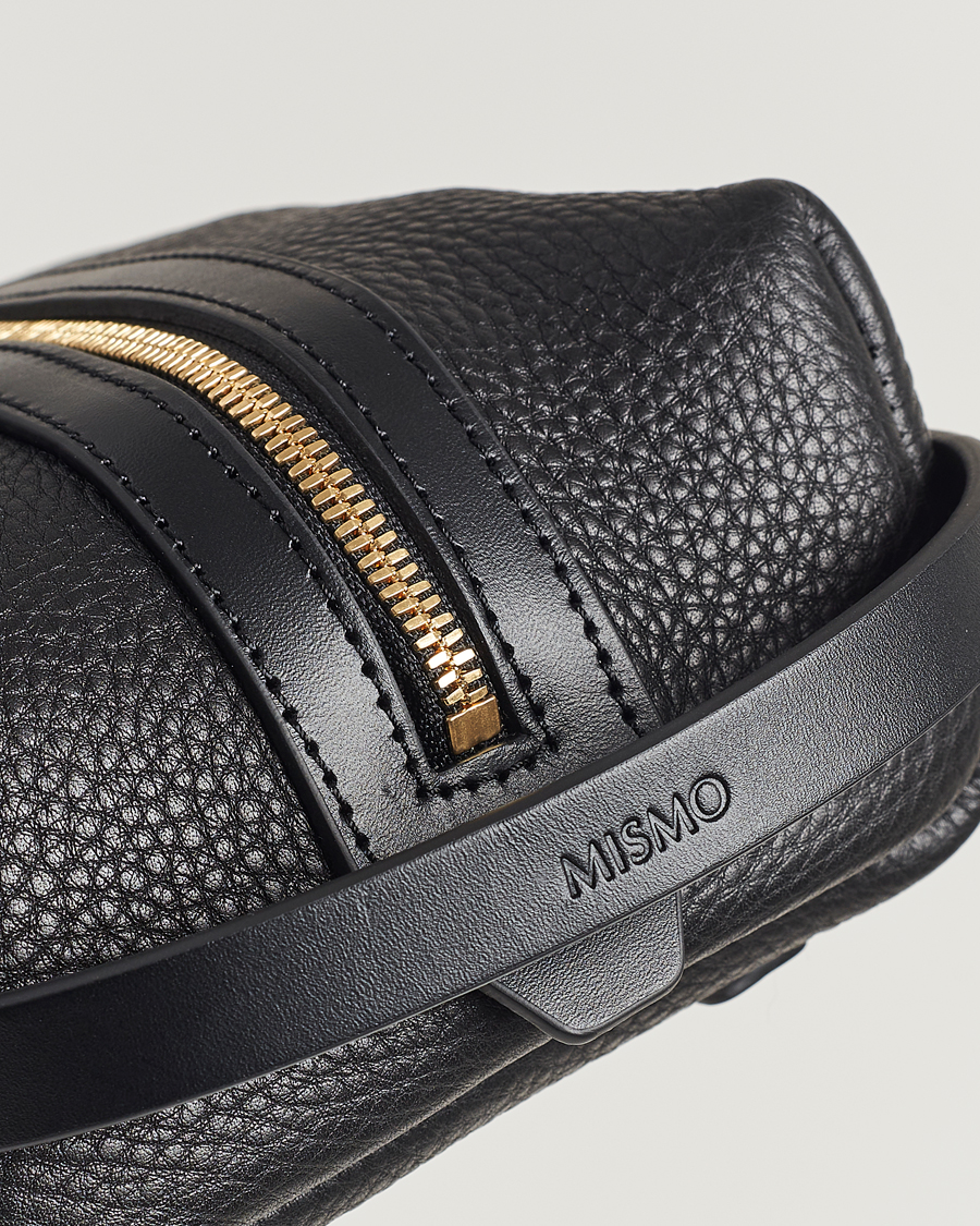 Hombres | Bolsos | Mismo | Groom Pebbled Leather Washbag Black