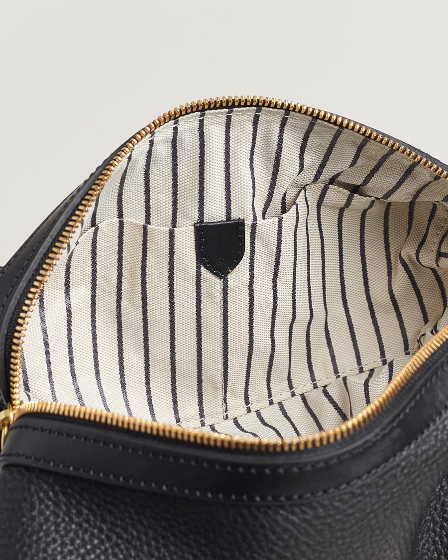 Hombres | Bolsos | Mismo | Groom Pebbled Leather Washbag Black