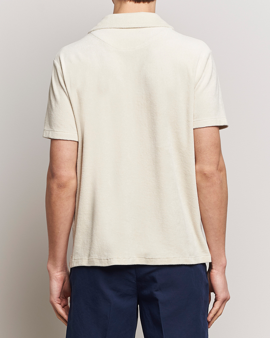 Hombres | Camisas | Altea | Terry Bowling Shirt Light Beige