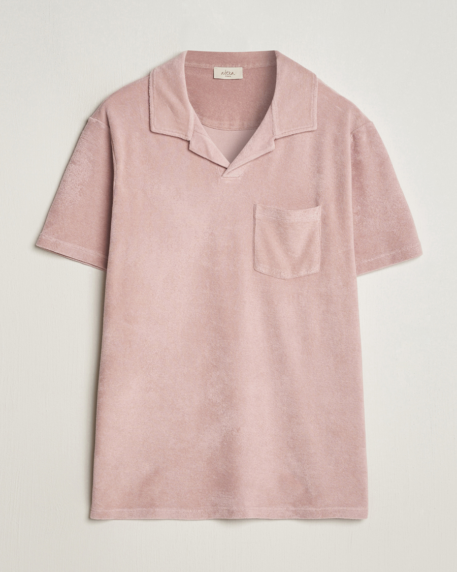Hombres | Polos | Altea | Terry Cotton Polo Rosa