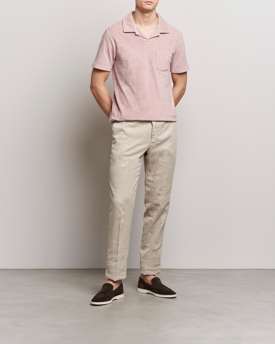 Hombres | Polos | Altea | Terry Cotton Polo Rosa