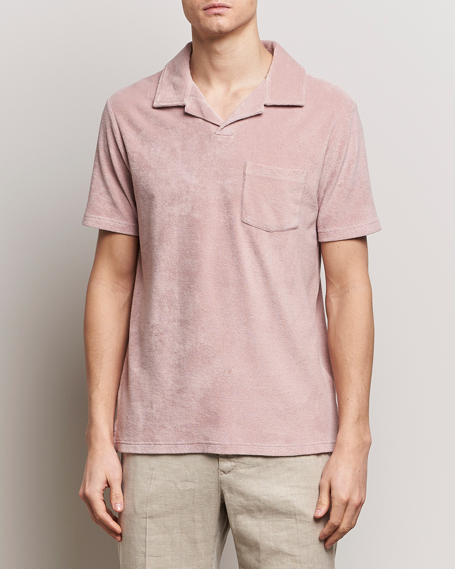 Hombres | Polos | Altea | Terry Cotton Polo Rosa