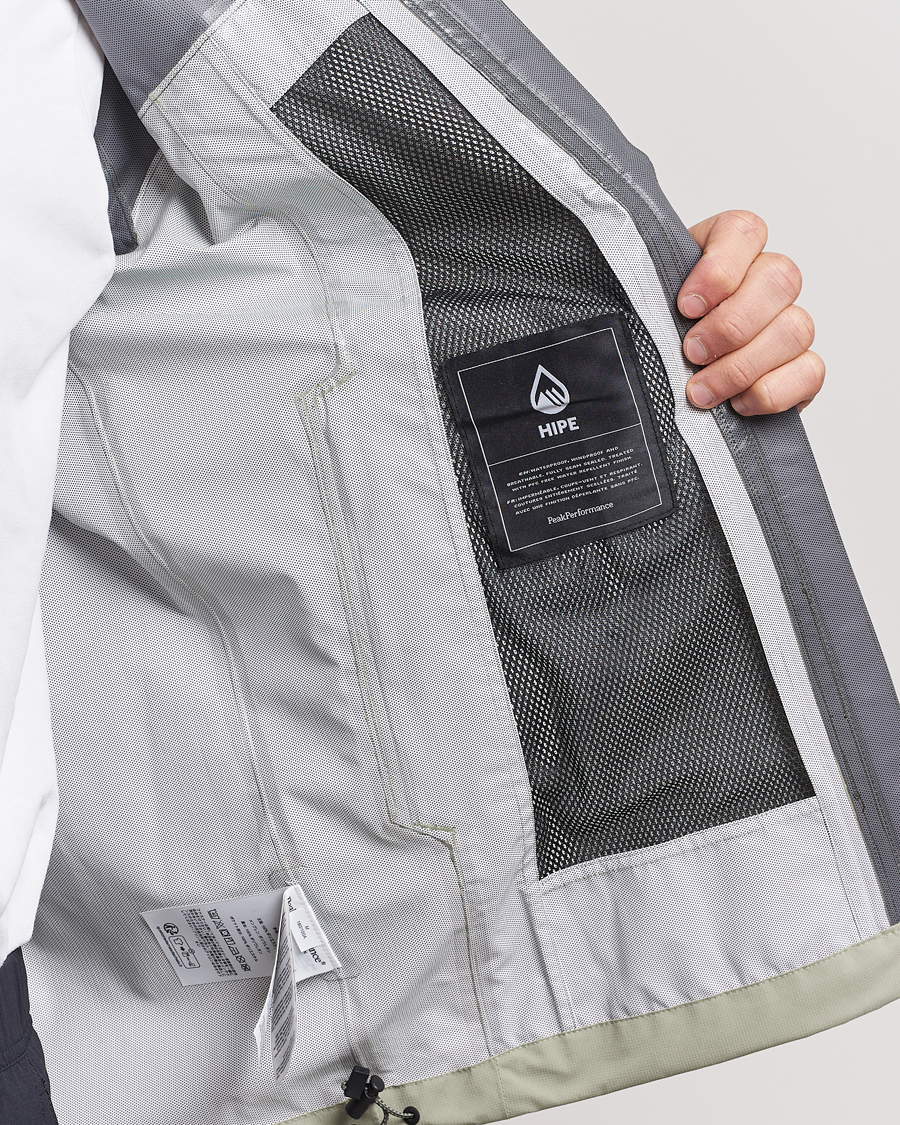 Hombres | Abrigos y chaquetas | Peak Performance | Trail Hipe Hooded Jacket Pine Needle/Limit Green