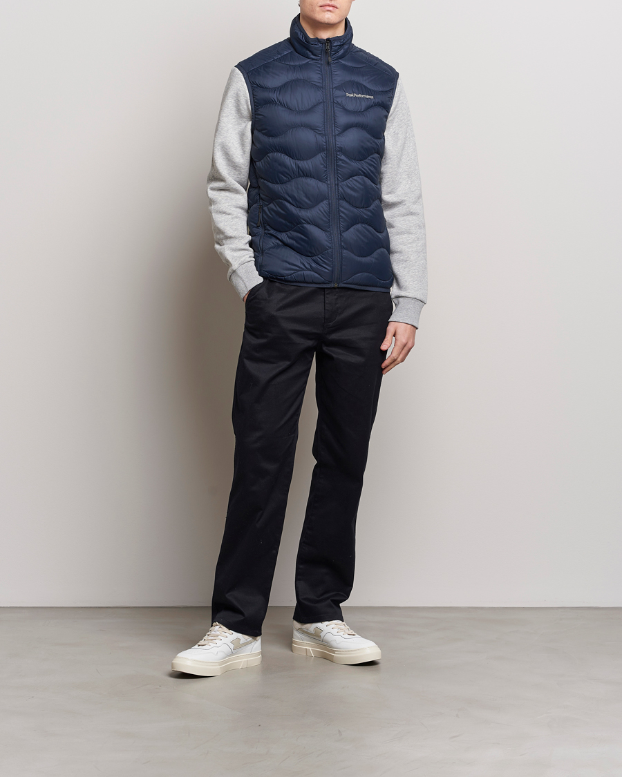 Hombres | Abrigos y chaquetas | Peak Performance | Helium Down Vest Blue Shadow