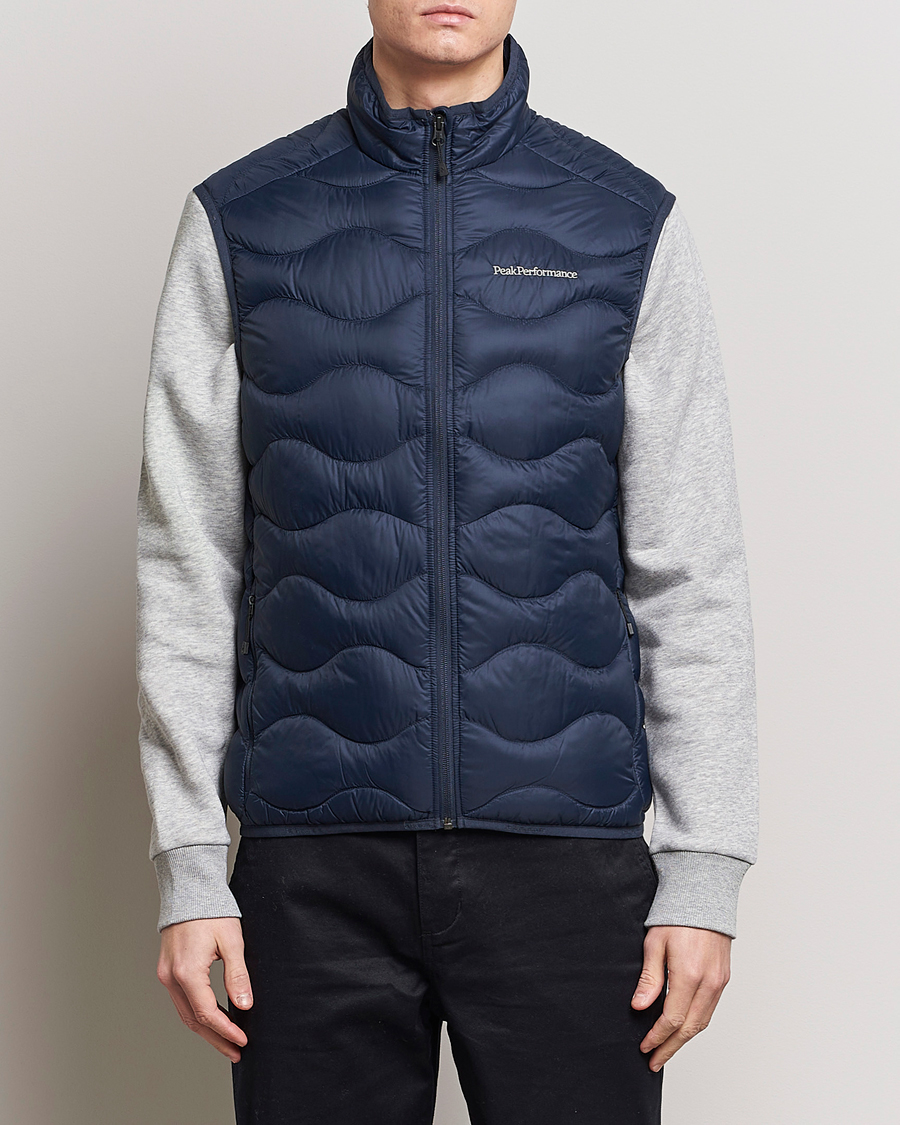Hombres | Abrigos y chaquetas | Peak Performance | Helium Down Vest Blue Shadow