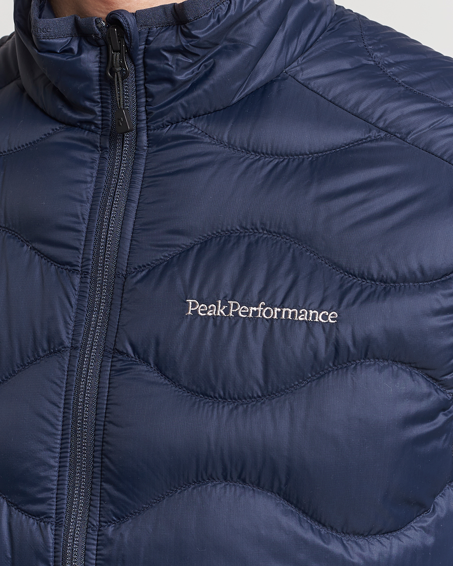 Hombres | Abrigos y chaquetas | Peak Performance | Helium Down Vest Blue Shadow
