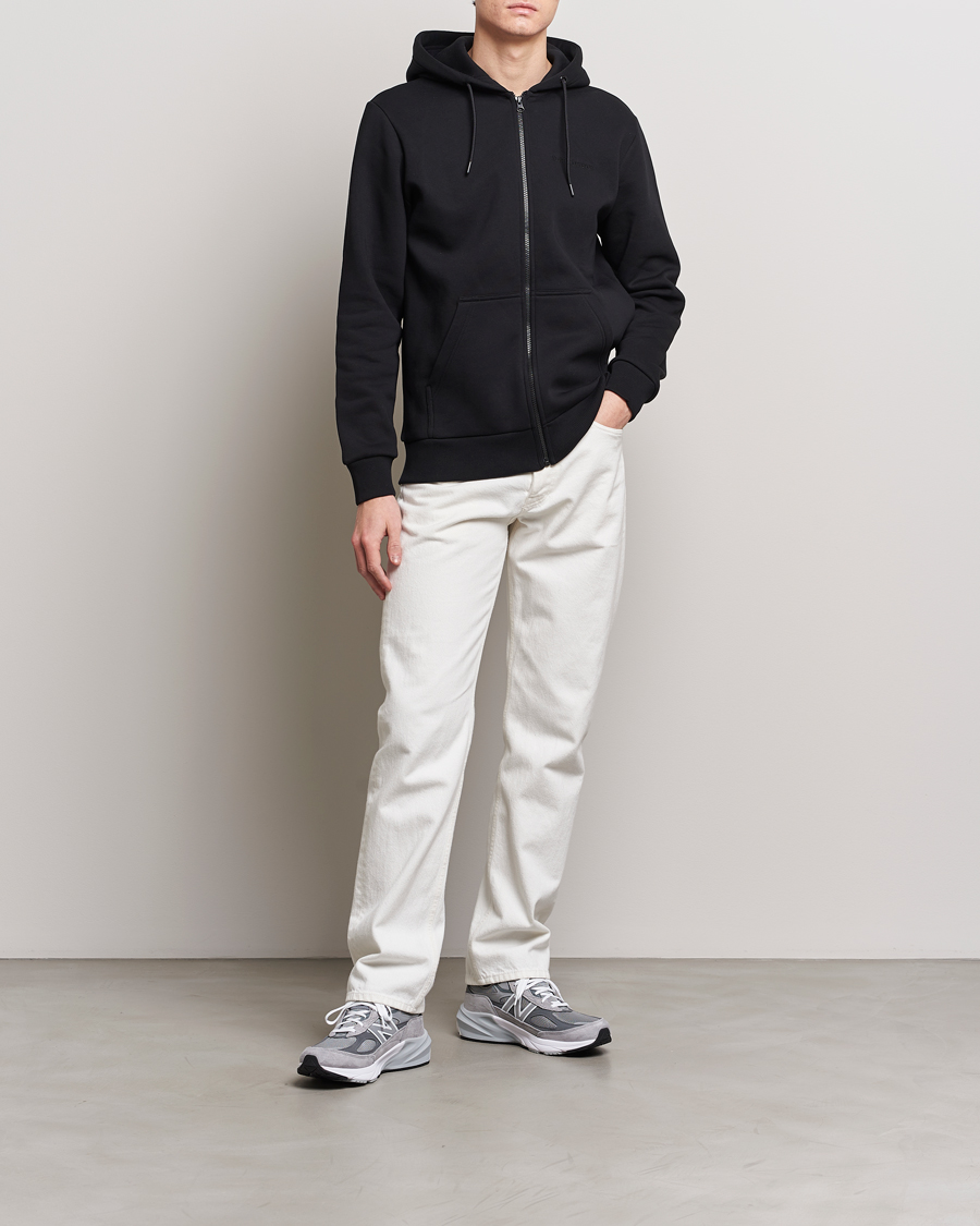 Hombres | Jerséis y prendas de punto | Peak Performance | Original Full Zip Hoodie Black