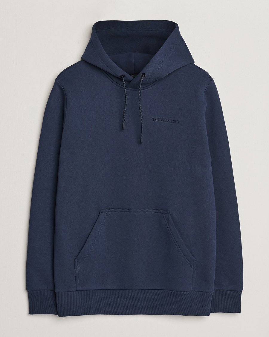 Hombres | Jerséis y prendas de punto | Peak Performance | Original Hoodie Blue Shadow