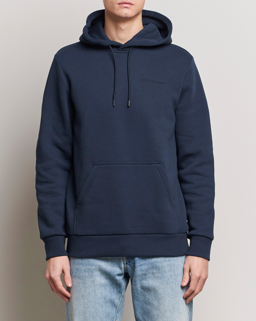 Hombres | Jerséis y prendas de punto | Peak Performance | Original Hoodie Blue Shadow
