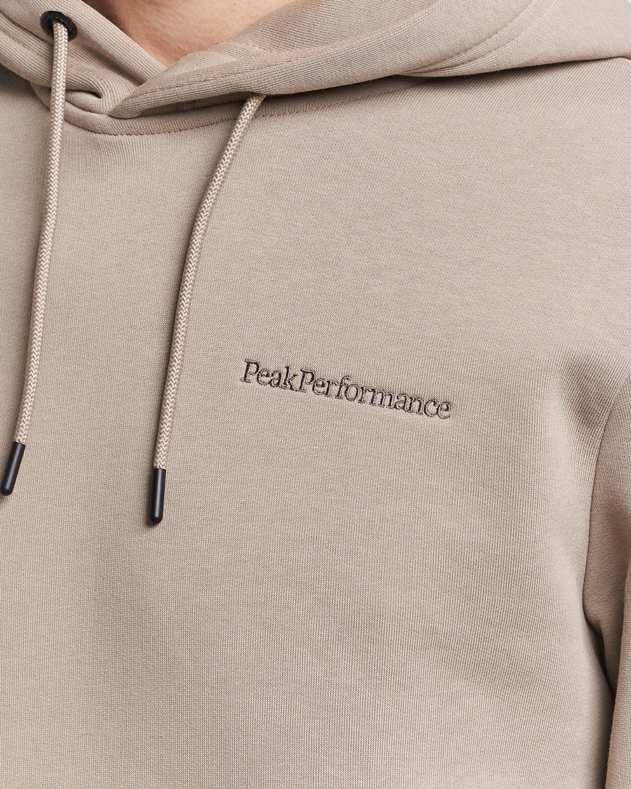Hombres | Jerséis y prendas de punto | Peak Performance | Original Logo Hoodie Avid Beige
