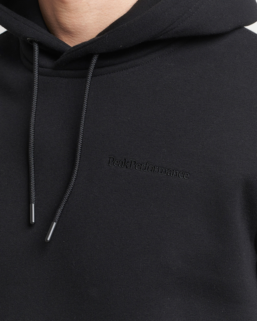 Hombres | Jerséis y prendas de punto | Peak Performance | Original Logo Hoodie Black