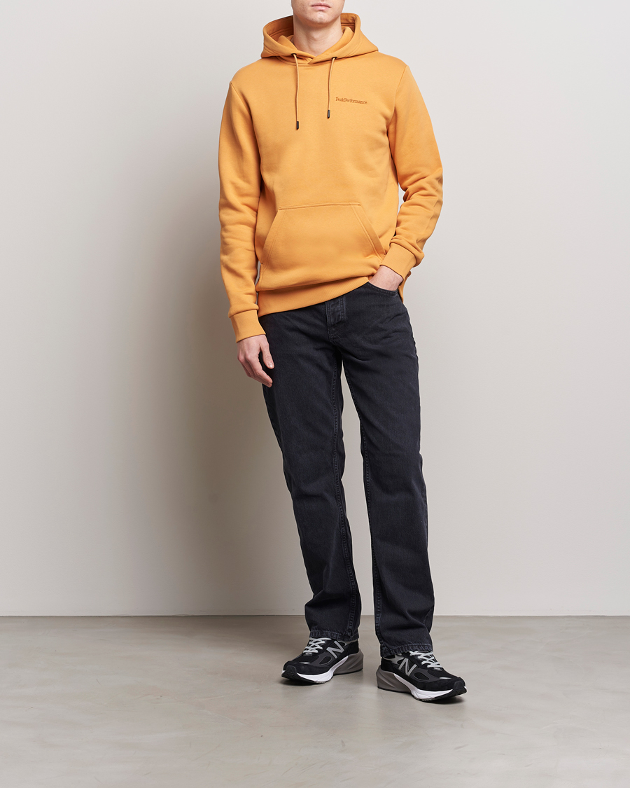 Hombres | Jerséis y prendas de punto | Peak Performance | Original Logo Hoodie Desert Blow