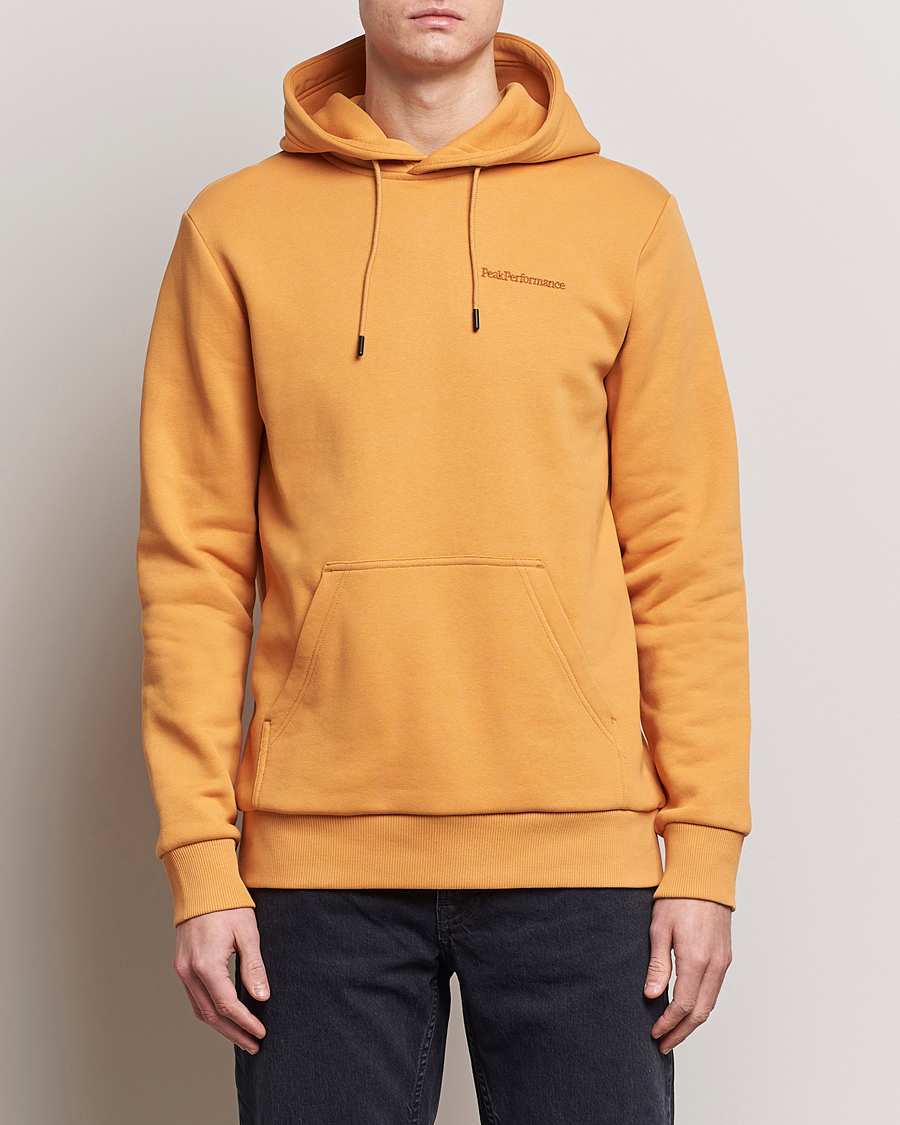 Hombres | Jerséis y prendas de punto | Peak Performance | Original Logo Hoodie Desert Blow