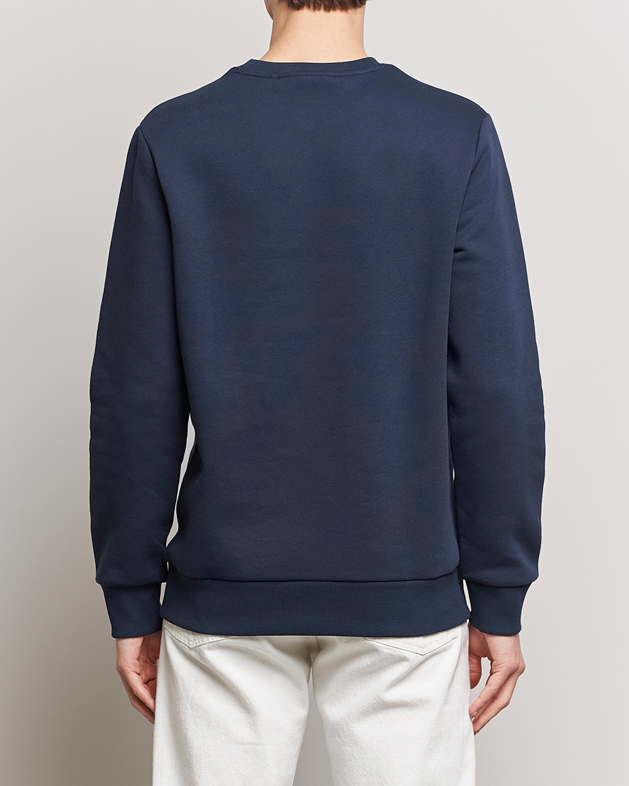 Hombres | Jerséis y prendas de punto | Peak Performance | Original Logo Crew Neck Sweatshirt Blue Shadow