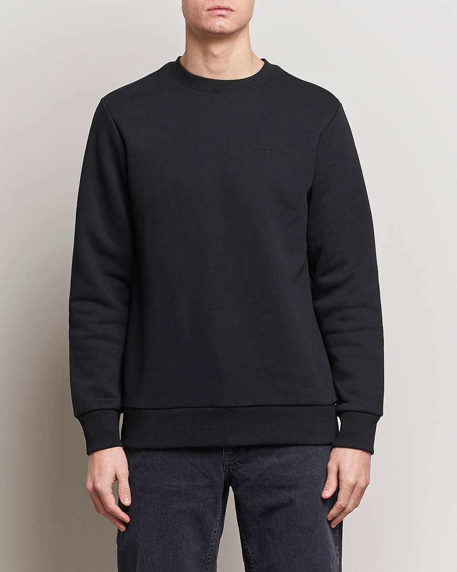 Hombres | Jerséis y prendas de punto | Peak Performance | Original Crew Neck Sweatshirt Black