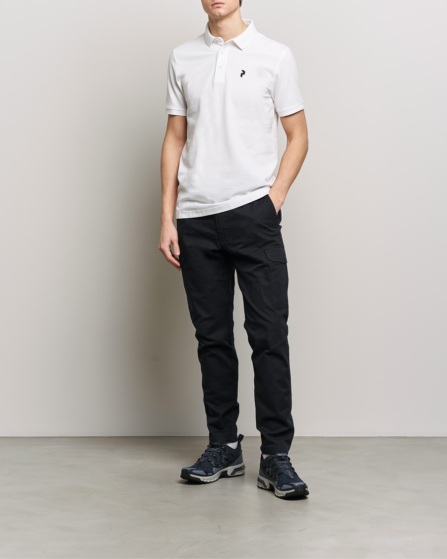 Hombres | Polos | Peak Performance | Classic Cotton Polo White