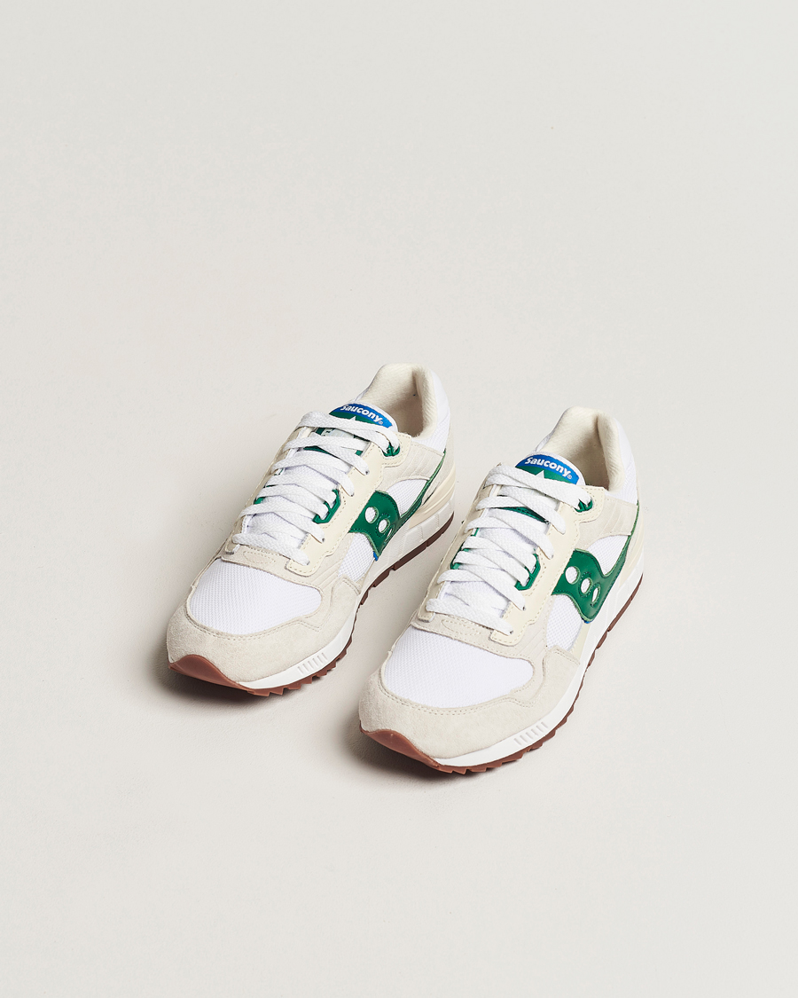 Hombres | Zapatos de ante | Saucony | Shadow 5000 Sneaker White/Green
