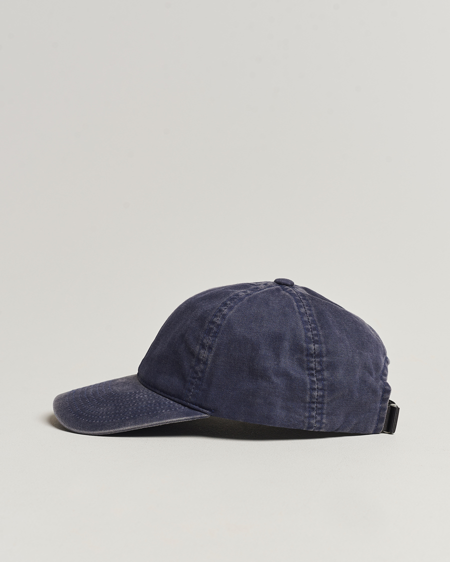 Hombres | Sombreros y gorras | Varsity Headwear | Washed Cotton Baseball Cap Blue