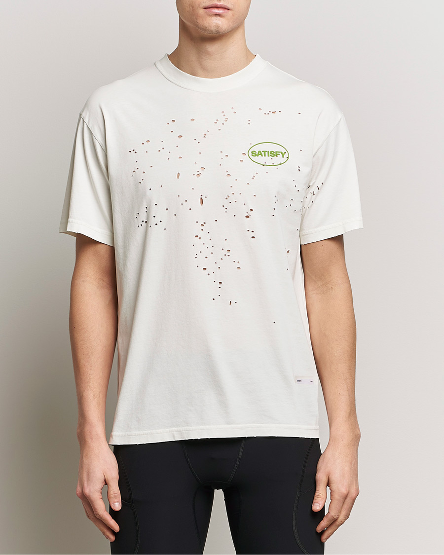 Hombres | Camisetas blancas | Satisfy | MothTech T-Shirt Off White