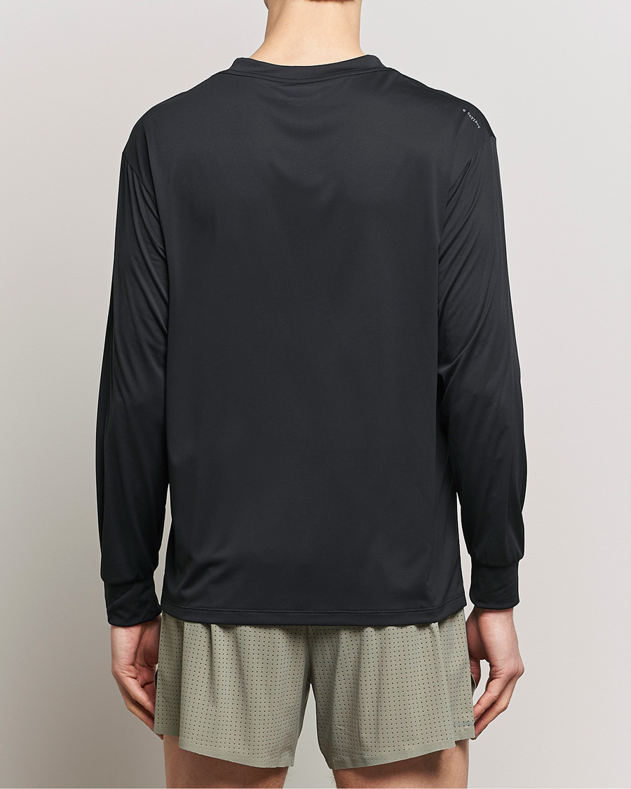 Hombres | Camisetas | Satisfy | AuraLite Long Sleeve T-Shirt Black