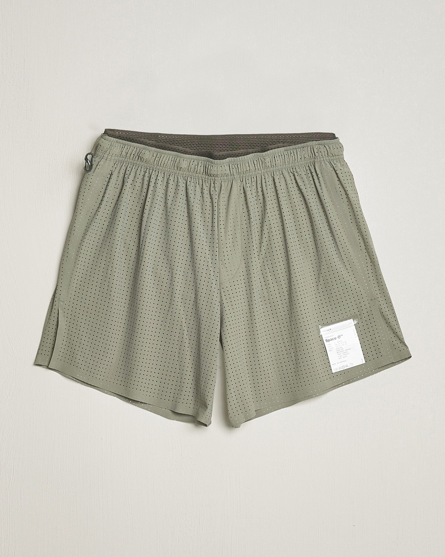 Hombres | Pantalones cortos | Satisfy | Space-O 5 Inch Shorts Dark Sage