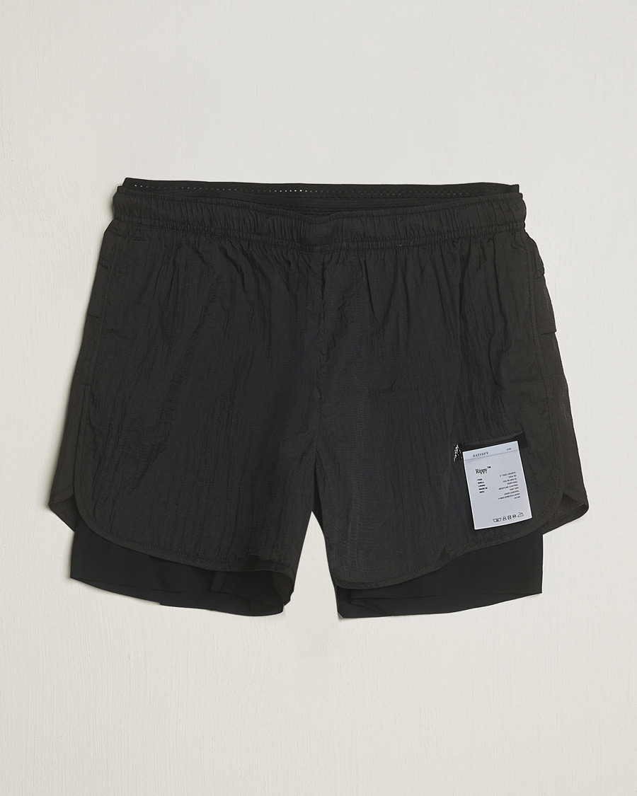 Hombres | Pantalones cortos | Satisfy | Rippy 3 Inch Trail Shorts Black