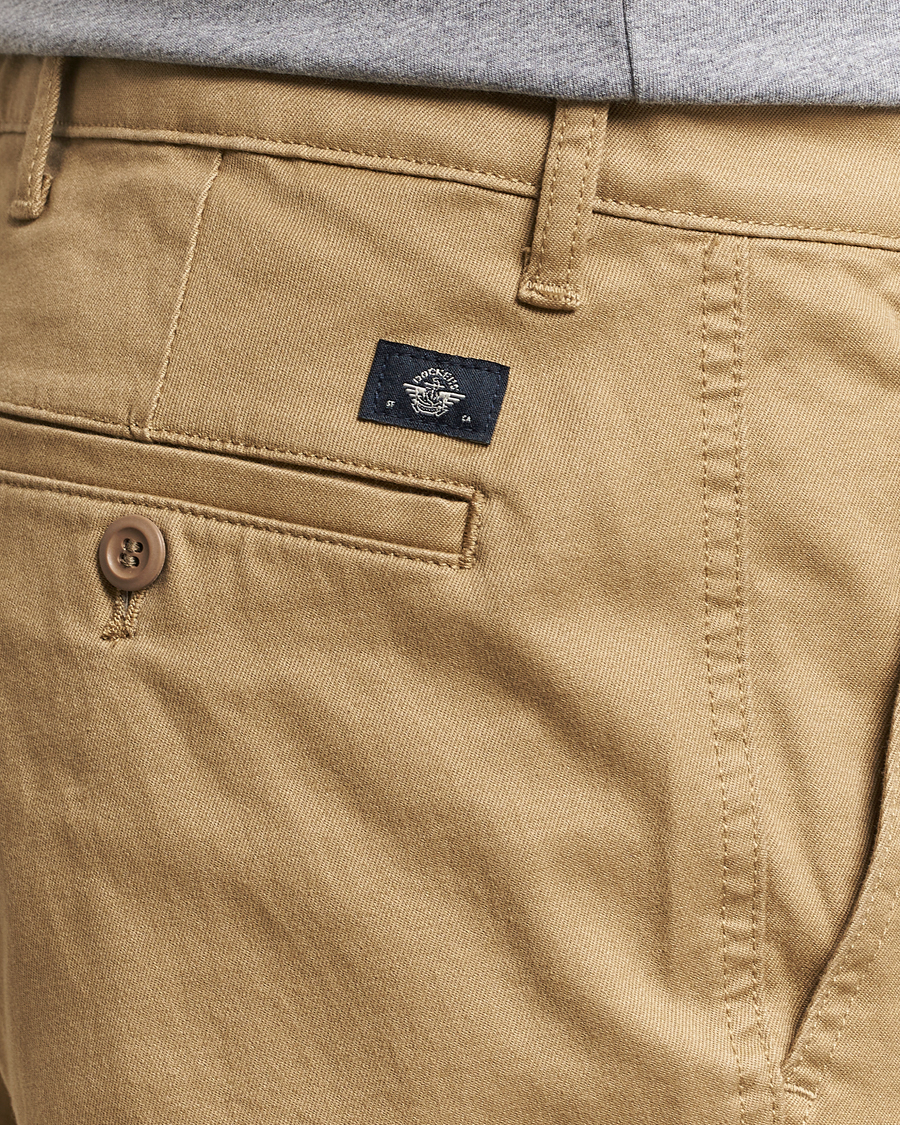 Hombres | Pantalones | Dockers | Original OPP Slim Twill Stretch Chino Harvest Gold