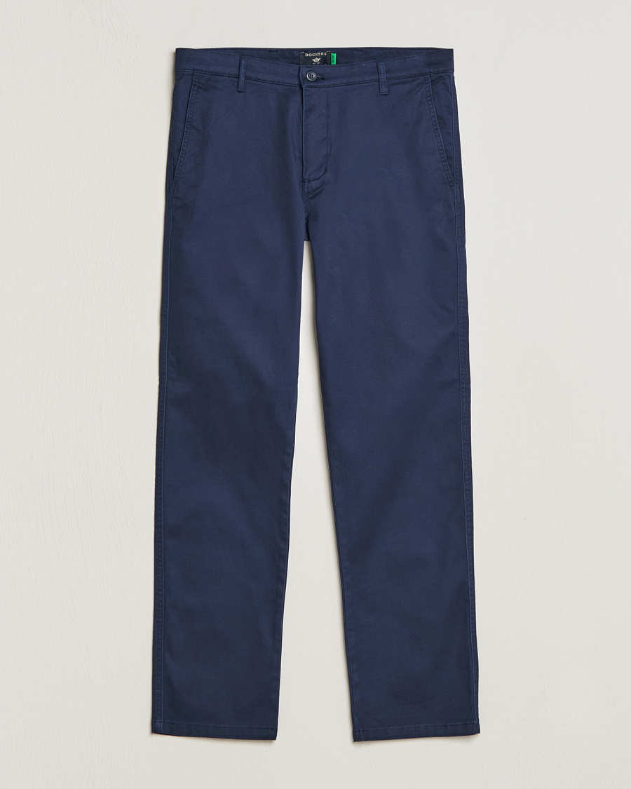 Hombres | Pantalones | Dockers | Original OPP Slim Twill Stretch Chino Navy Blazer