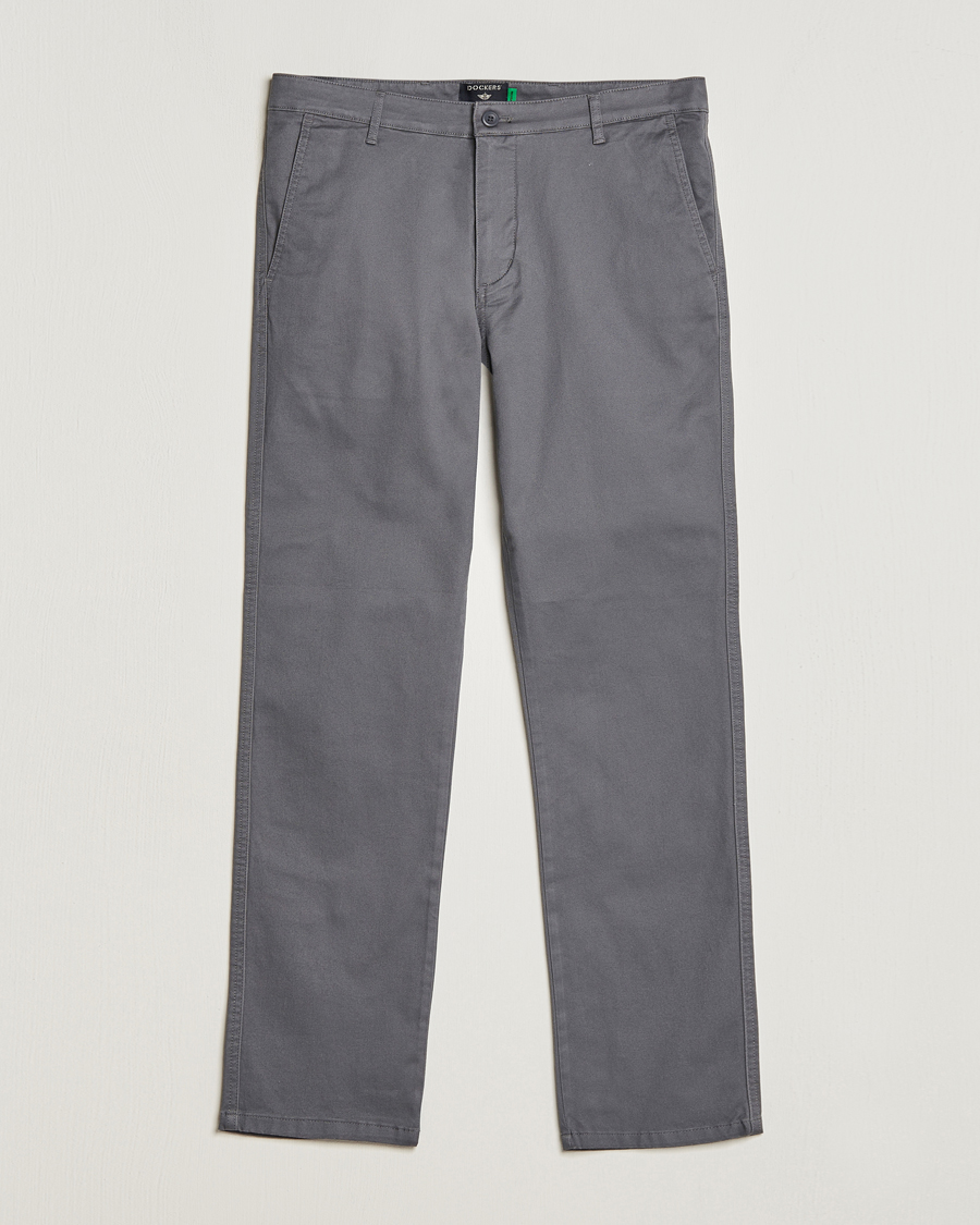 Hombres | Pantalones | Dockers | Original OPP Slim Twill Stretch Chino Car Park Grey