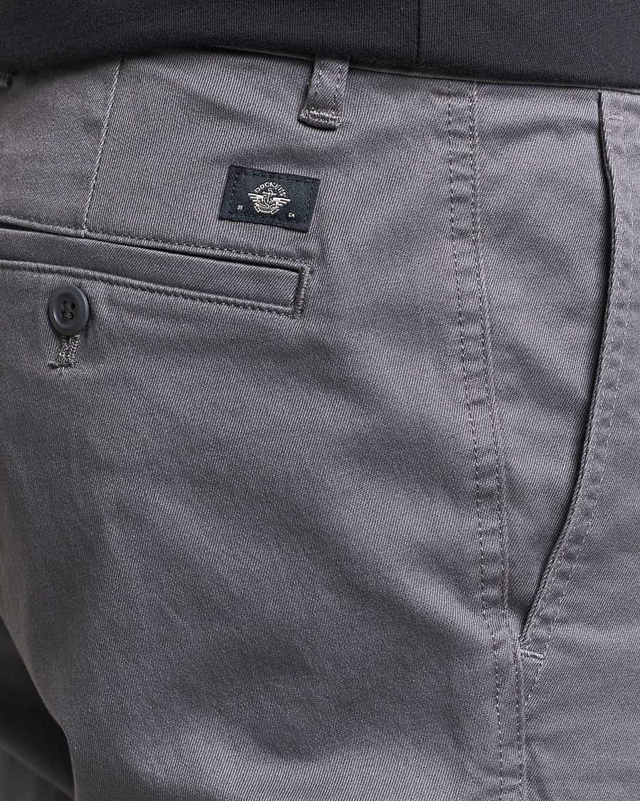Hombres | Pantalones | Dockers | Original OPP Slim Twill Stretch Chino Car Park Grey