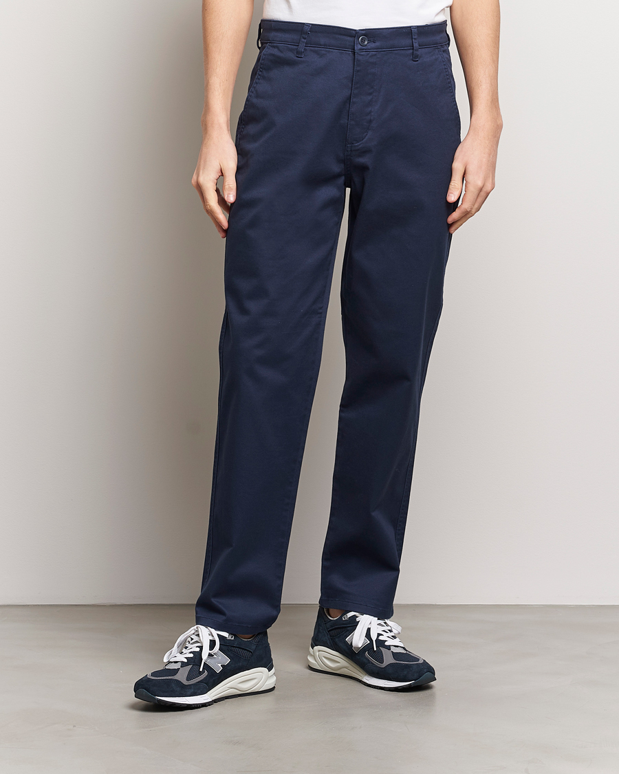 Hombres | Pantalones | Dockers | Original OPP Straight Twill Stretch Chino Navy Blazer