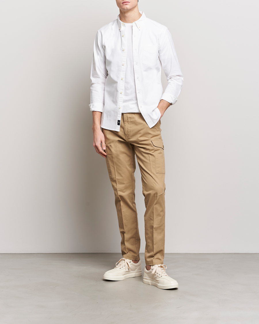 Hombres | Pantalones | Dockers | Slim Cotton Cargo Pants Harvest Gold