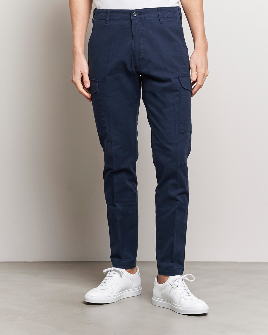 Hombres | Pantalones | Dockers | Slim Cotton Cargo Pants Navy