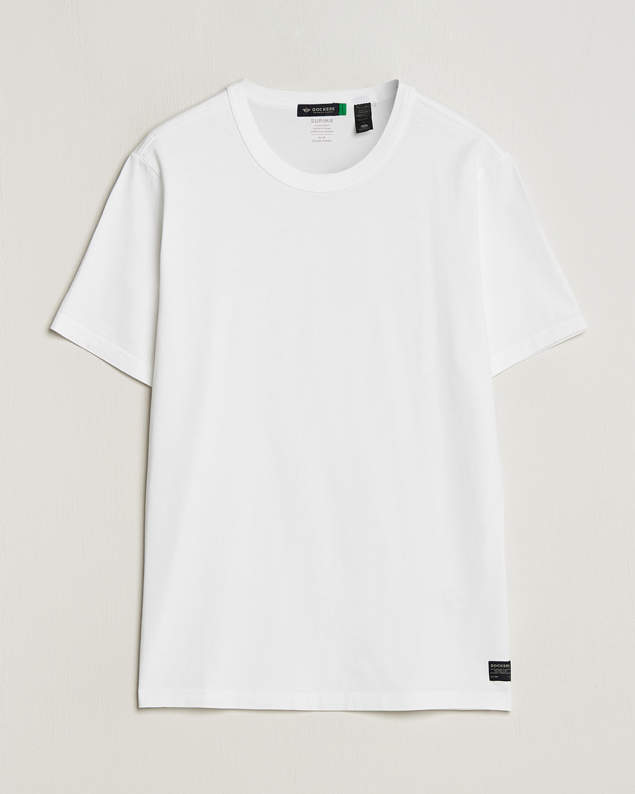 Hombres | Camisetas | Dockers | Original Cotton T-Shirt White