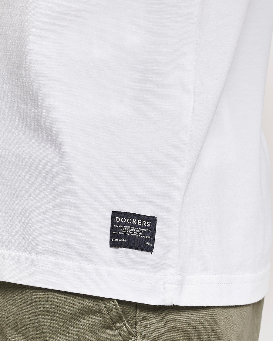 Hombres | Camisetas | Dockers | Original Cotton T-Shirt White