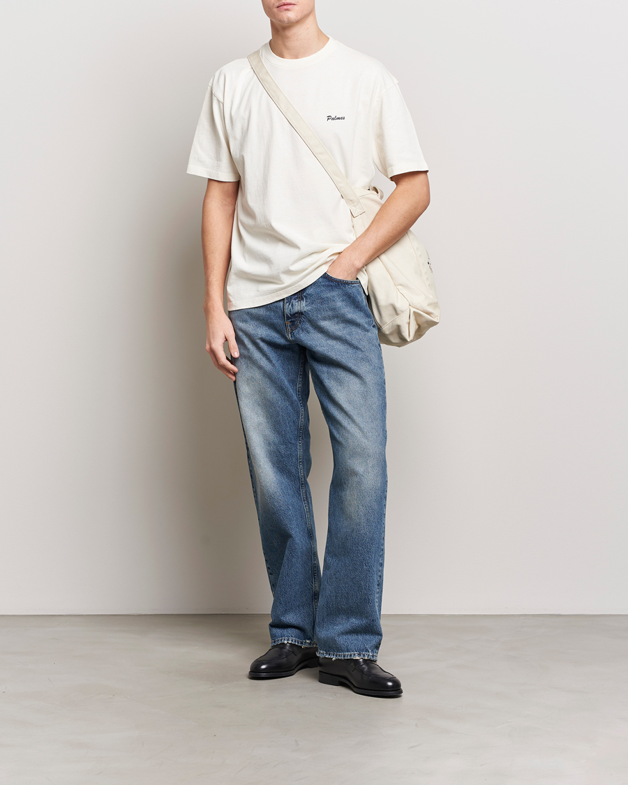 Hombres | Camisetas | Palmes | Dyed T-Shirt Off White
